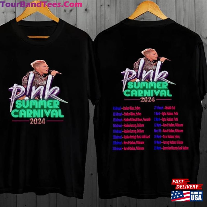 P!Nk Pink Singer Uk Summer Carnival Festival Tour Hoodie T-Shirt 29Uf206947 – Utopia Fashion