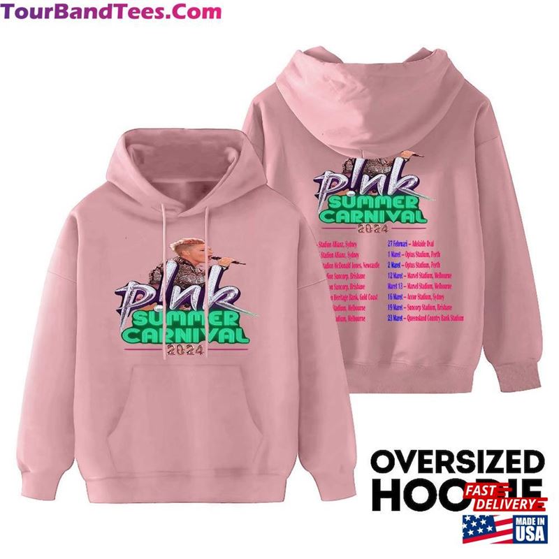 P!Nk Pink Singer Uk Summer Carnival Festival Tour Hoodie T-Shirt 29Uf206947 – Utopia Fashion