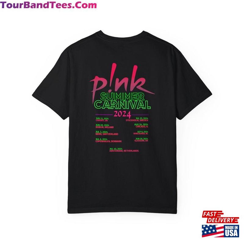 P!Nk Pink Summer Carnival Merch World Tour Graphic Tee Logo Uk Germany Netherlands Usa Hoodie T-Shirt 29Uf201870 – Utopia Fashion