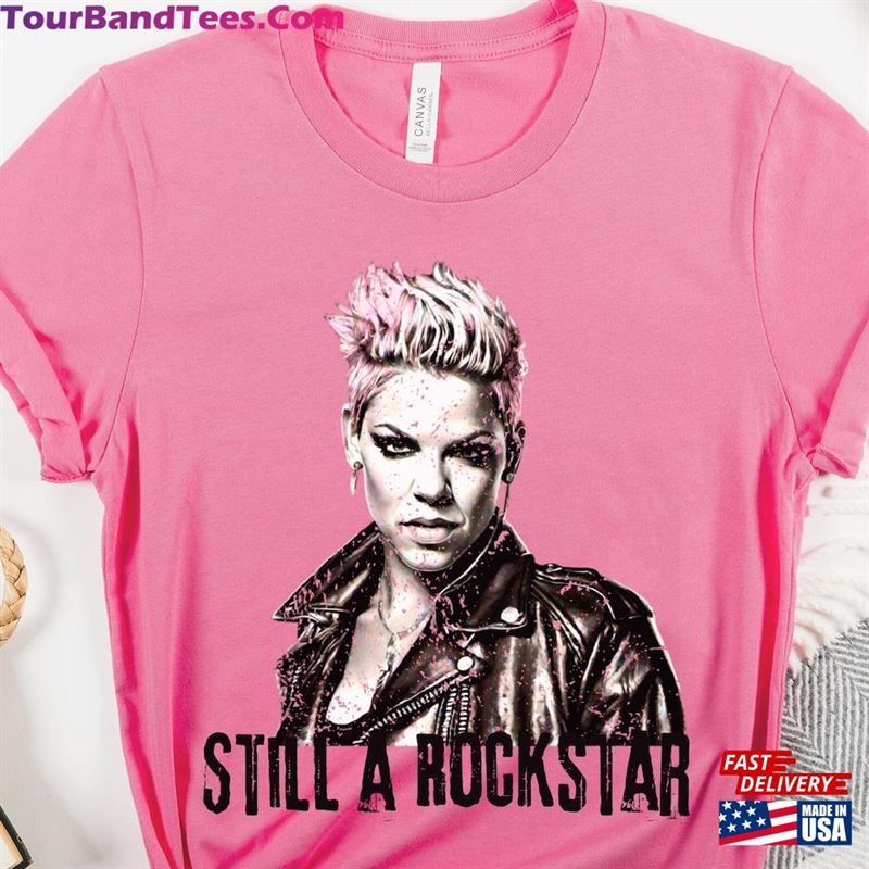 P!Nk Still A Rockstar Pink Shirt Hoodie Sweatshirt 29Uf191472 – Utopia Fashion