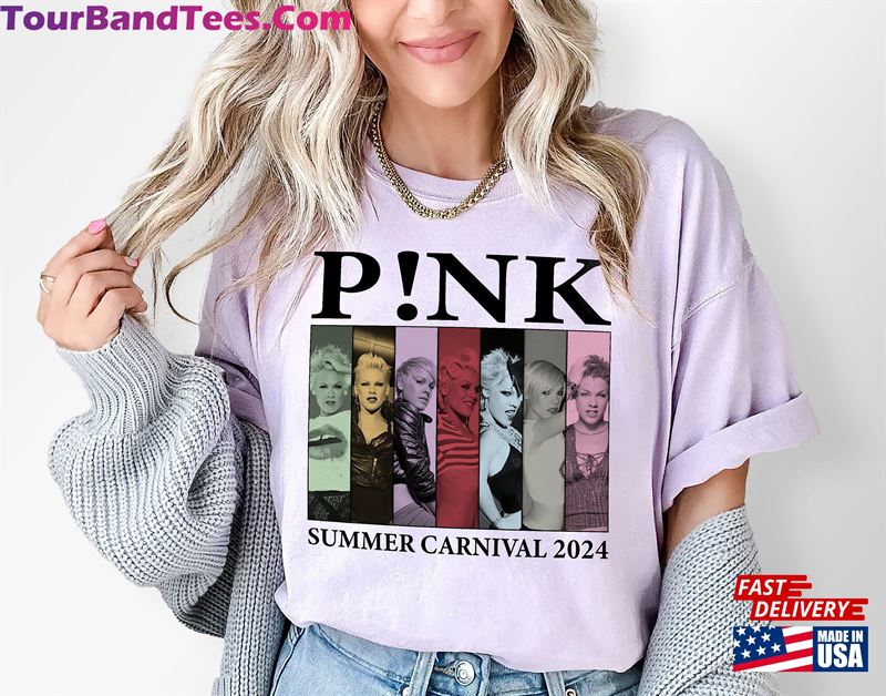 P!Nk Summer Carnival Eras Tour Shirt Trustfall Album Gift For Fan Hoodie Classic 29Uf192541 – Utopia Fashion