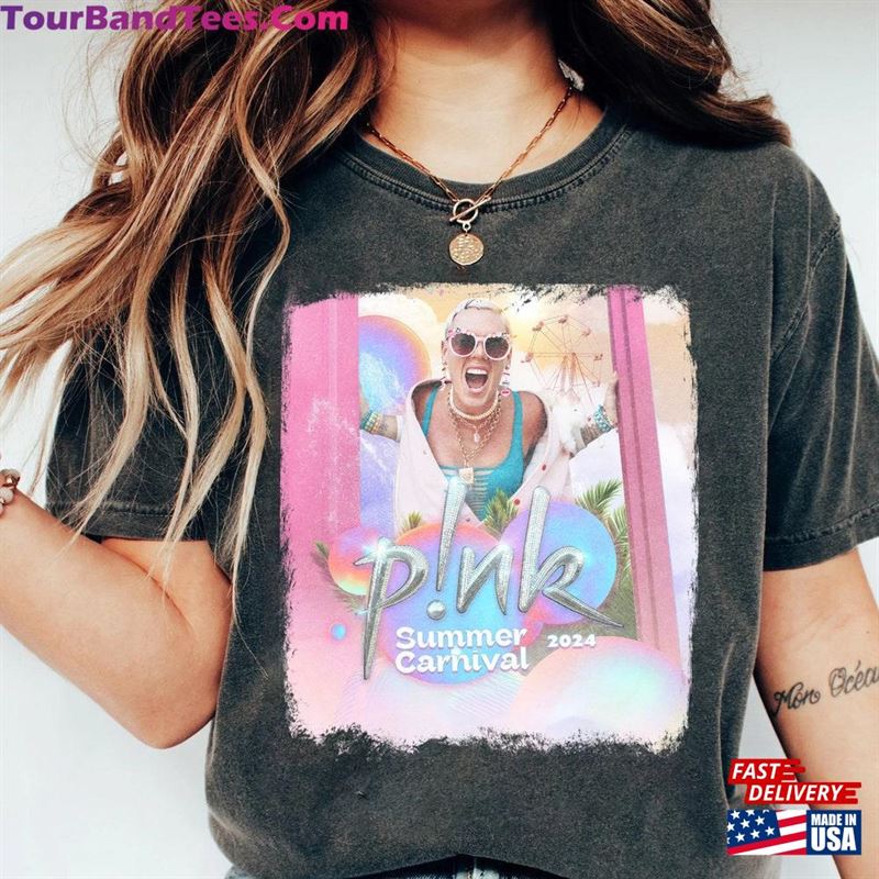 P!Nk Summer Carnival Tour Shirt Pink Music Trustfall Clothing For Unisex Sweatshirt 29Uf192993 – Utopia Fashion