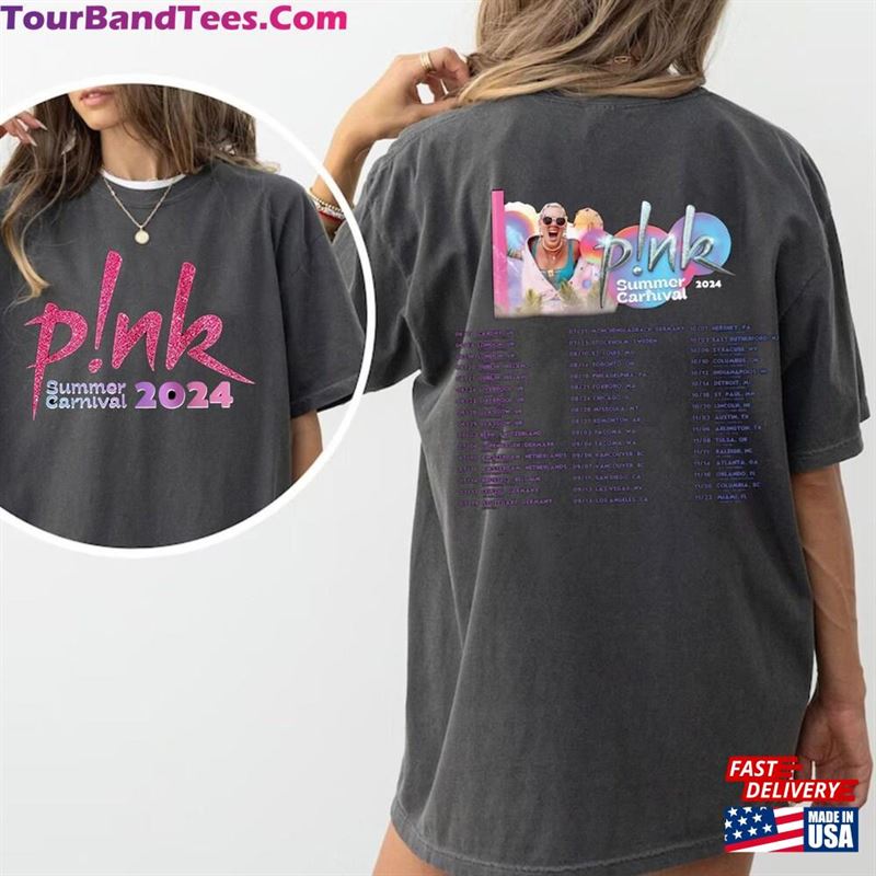 P!Nk Summer Carnival Trustfall Album Tee Pink Singer Tour Hoodie Sweatshirt 29Uf194208 – Utopia Fashion