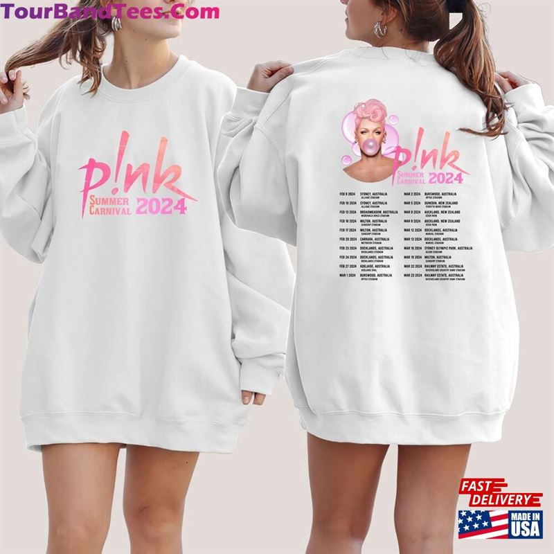 P!Nk Summer Carnival Trustfall Album Tee Pink Singer Tour Music Festival Long Sleeve Concert Apparel Clothing Hoodie Sweatshirt Classic 29Uf194564 – Utopia Fashion