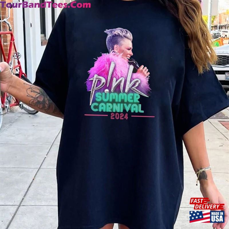 P!Nk Summer Carnival Trustfall Album Tee Pink Singer Tour Sweatshirt Unisex 29Uf194647 – Utopia Fashion