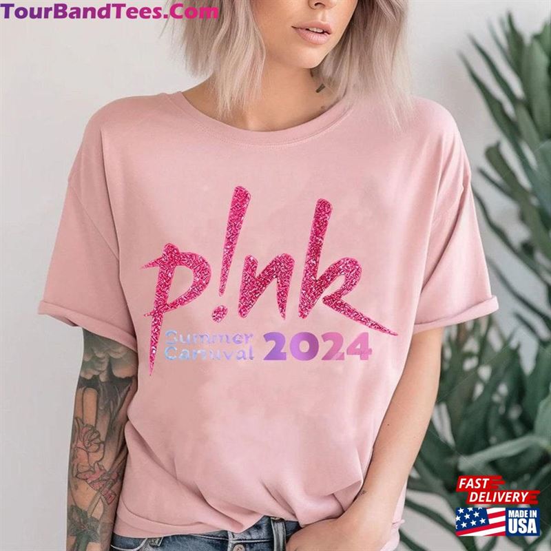 P!Nk Summer Carnival Tour Shirt Trustfall Album T-Shirt Pink Tee Hoodie Sweatshirt 29Uf194311 – Utopia Fashion