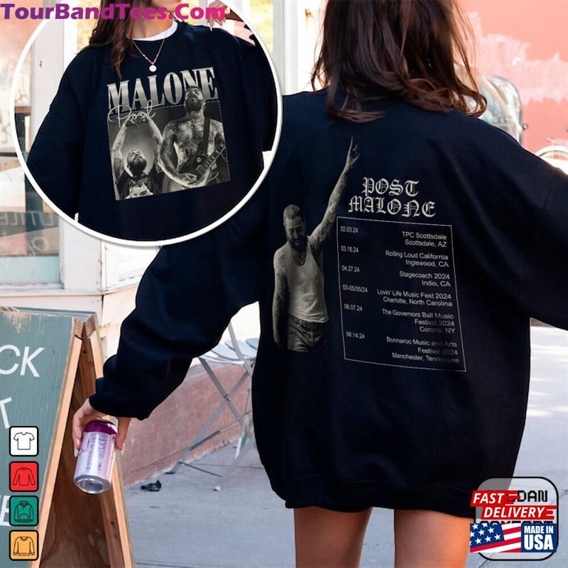 P0St Malone Music The Album Shirt Retro 90S Sweatshirt Rap Fan Gift T-Shirt Unisex 29Uf201514 – Utopia Fashion