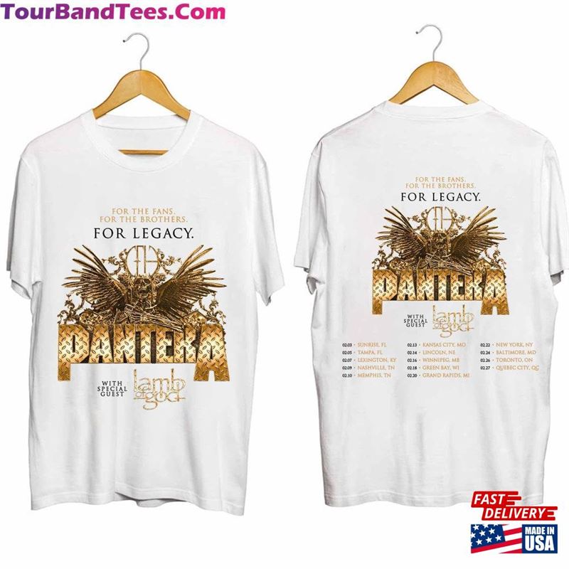 Pantera Tour With Lamp Of God Shirt Band For Fan Metal Rock Concert Hoodie T-Shirt 29Uf194281 – Utopia Fashion