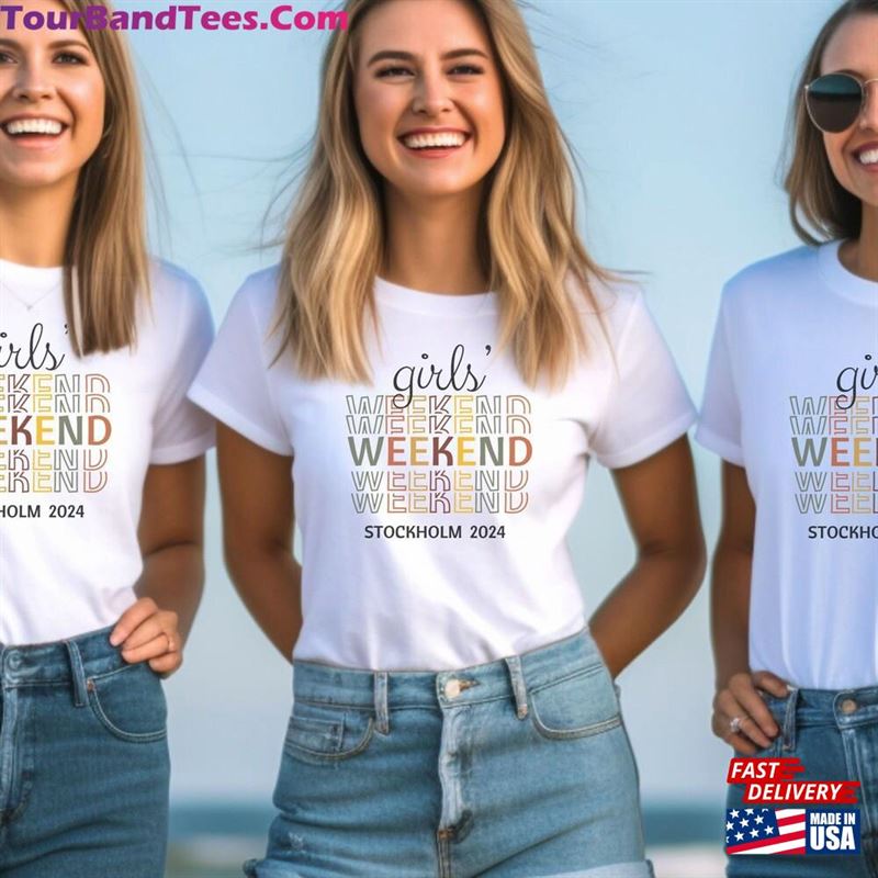 Personalised Girls Trip Shirts Custom Weekend Shirt Bridal Party T-Shirt Sweatshirt 29Uf193464 – Utopia Fashion