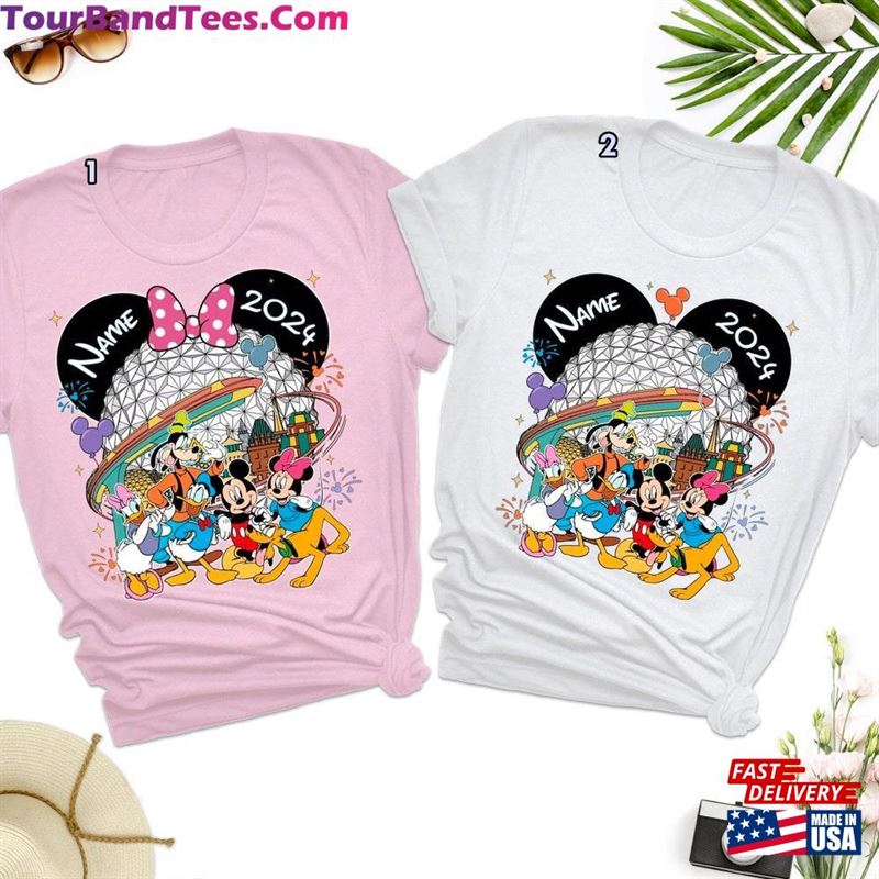 Personalized Mouse And Friends World Tour Family Matching T-Shirt Custom Drinking Around The Event Shirt Sweatshirt Classic 29Uf193480 – Utopia Fashion