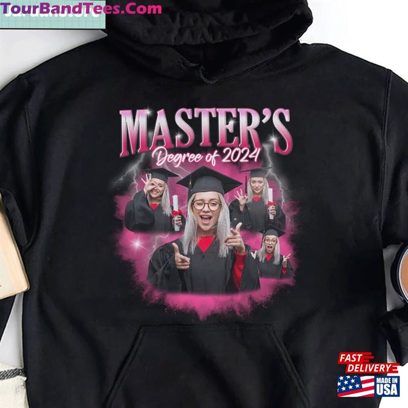 Personalized Photo Bootleg Graduation T-Shirt Hoodie Master’S Degree Of Classic 29Uf194724 – Utopia Fashion