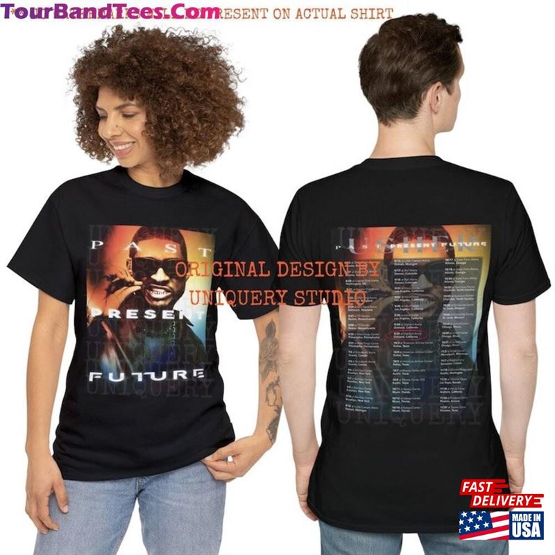 Personalized Usher Past Present Future Tour Concert Tee T-Shirt Sweatshirt 29Uf201973 – Utopia Fashion