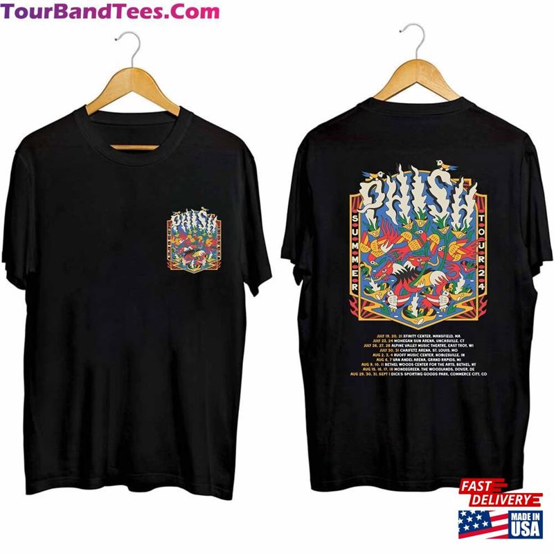 Phish Summer Tour Shirt Band Fan T-Shirt Sweatshirt 29Uf192097 – Utopia Fashion