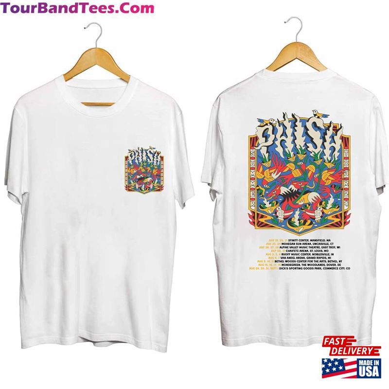 Phish Summer Tour Shirt Band Fan T-Shirt Sweatshirt 29Uf192097 – Utopia Fashion