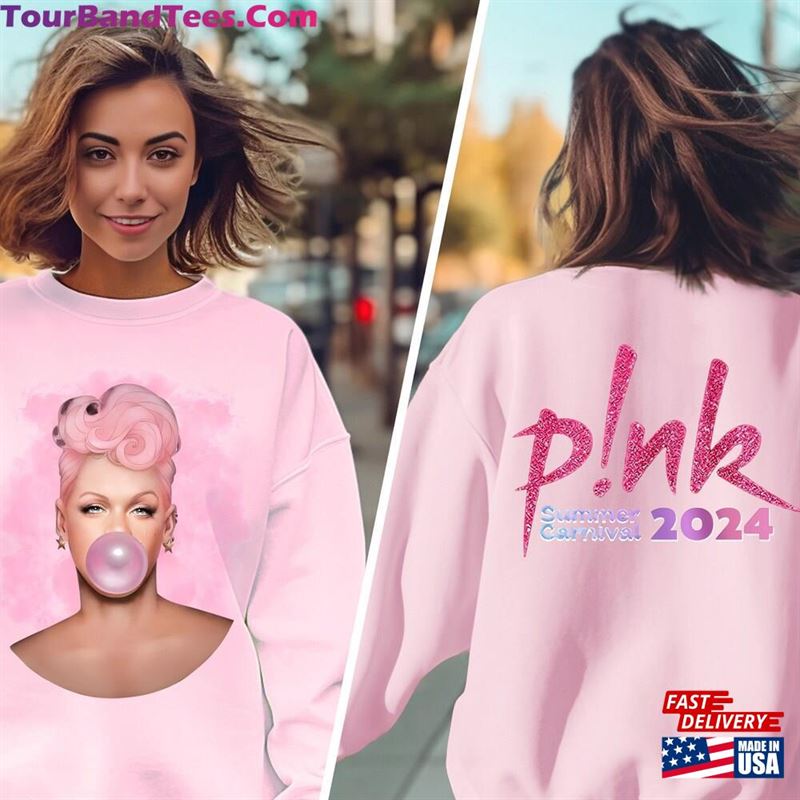 Pink Singer Summer Carnival Tour Sweatshirt Fan Lovers Music Shirt Unisex T-Shirt 29Uf193382 – Utopia Fashion