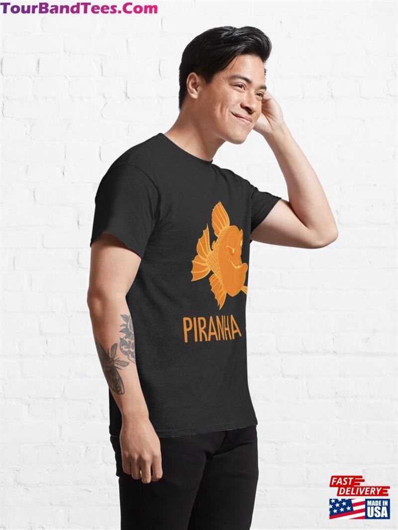 Piranha Joe Classic T-Shirt Unisex Hoodie 29Uf206802 – Utopia Fashion