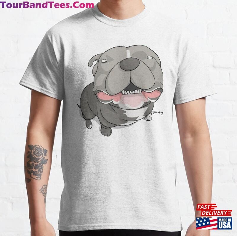 Pitbull Cartoon Classic T-Shirt Hoodie 29Uf206594 – Utopia Fashion