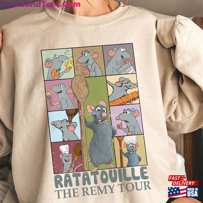 Pixar Ratatouille The Remy Tour Shirt Classic T-Shirt 29Uf194515 – Utopia Fashion