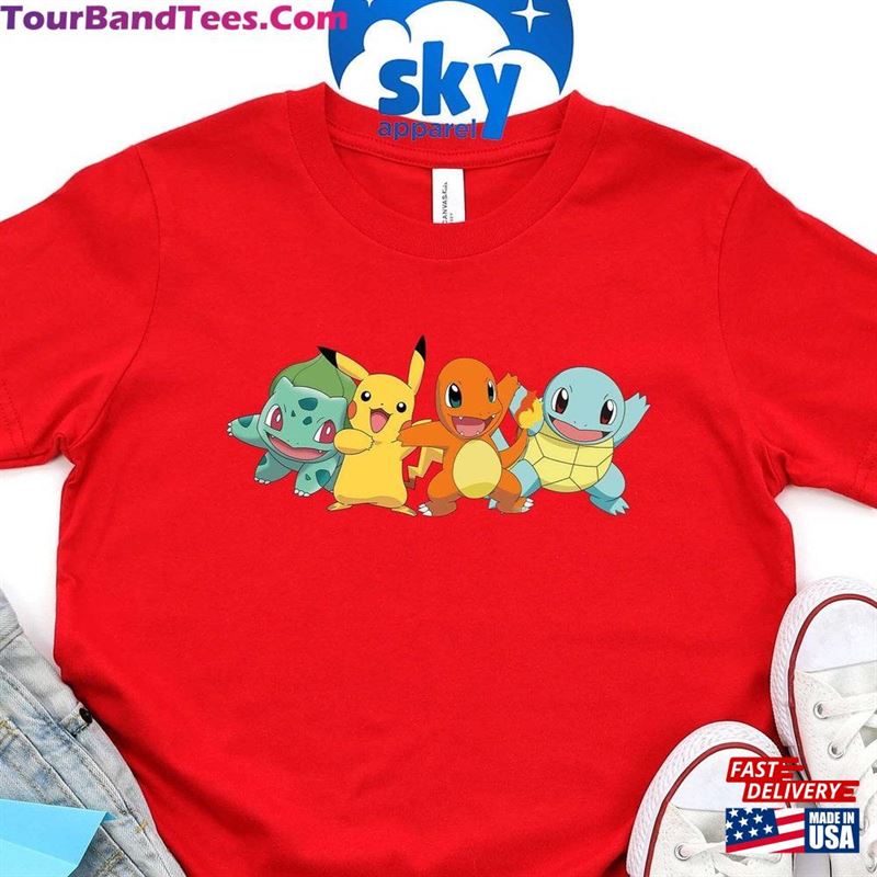 Pokemn Shirt Friends Pikachu Hoodie Sweatshirt 29Uf206485 – Utopia Fashion