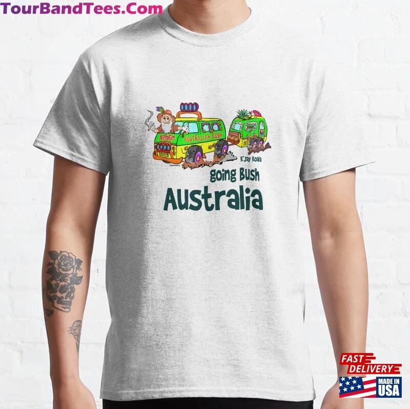 Pops Going Bush In Australia Classic T-Shirt Unisex 29Uf201427 – Utopia Fashion