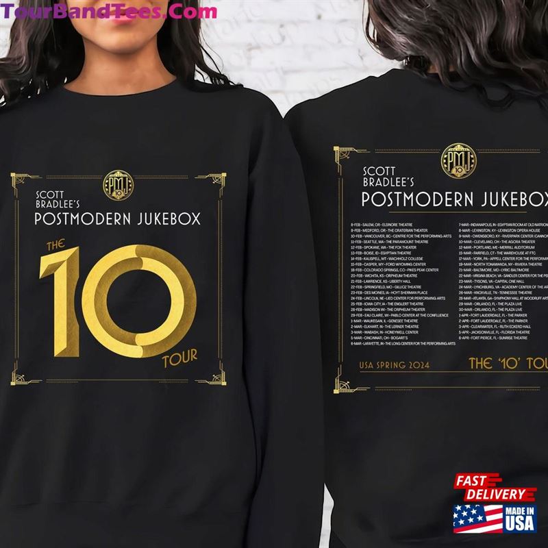 Postmodern Jukebox Us Spring Tour Shirt Band Fan Concert T-Shirt Sweatshirt Hoodie 29Uf192148 – Utopia Fashion