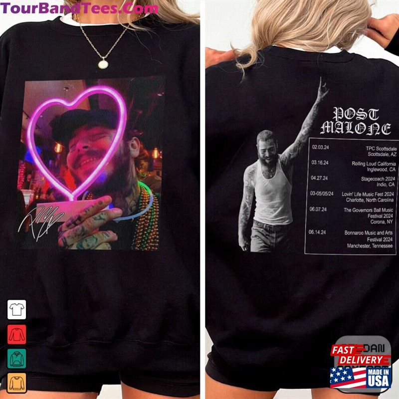 Posty Rapper Bootleg Tour Gift Album Music T-Shirt Hoodie 29Uf201541 – Utopia Fashion