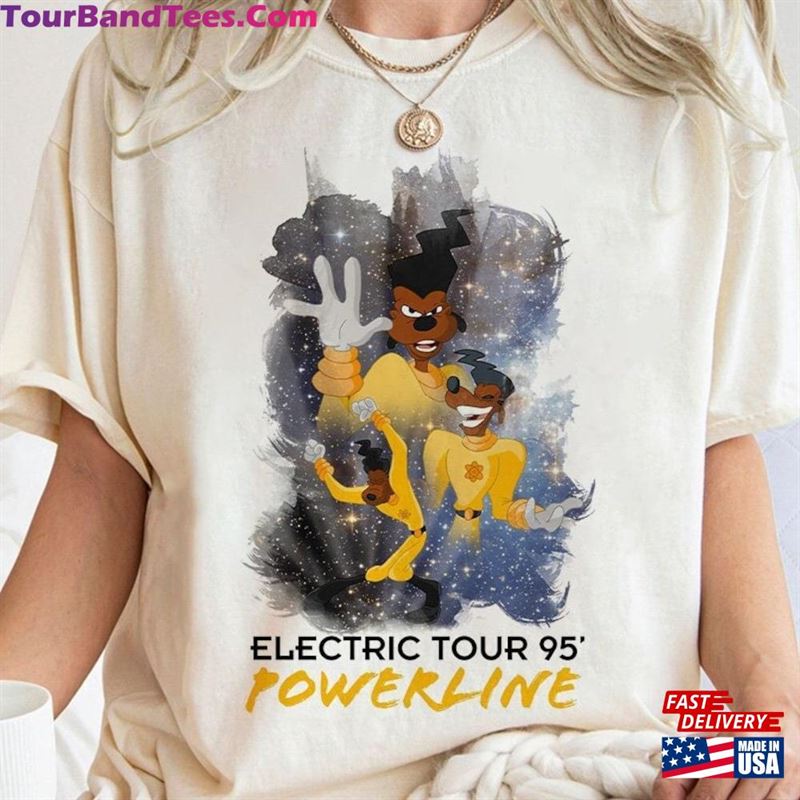 Powerline Goofy Movie Shirt Vintage Stand Out Max Goof T-Shirt Sweatshirt 29Uf192675 – Utopia Fashion