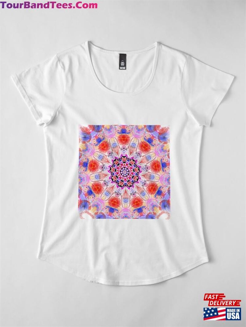 Pretty Art Mandala Premium Scoop T-Shirt Unisex 29Uf201871 – Utopia Fashion