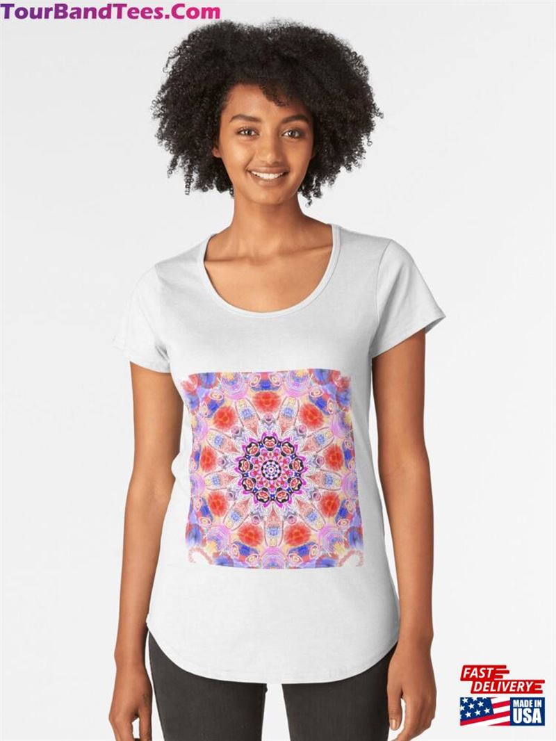 Pretty Art Mandala Premium Scoop T-Shirt Unisex 29Uf201871 – Utopia Fashion