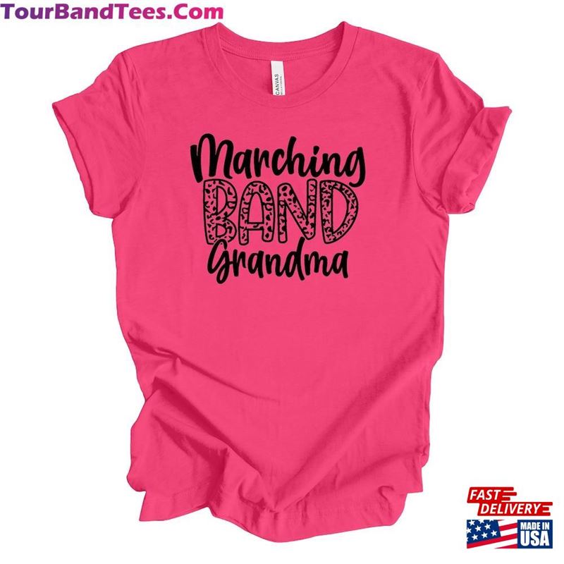 Proud Band Grandma Marching Design On Premium Bella + Canvas Unisex Shirt Hoodie 29Uf193438 – Utopia Fashion