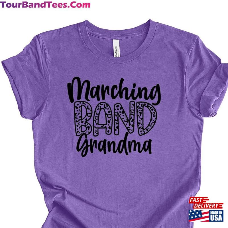 Proud Band Grandma Marching Design On Premium Bella + Canvas Unisex Shirt Hoodie 29Uf193438 – Utopia Fashion