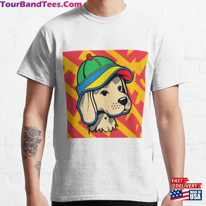 Puppy In Hat Classic T-Shirt Sweatshirt 29Uf201966 – Utopia Fashion