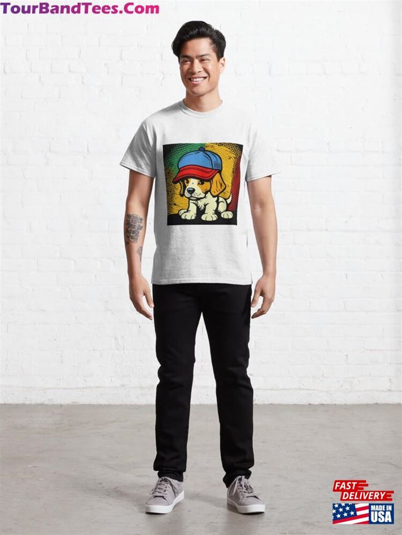 Puppy In Hat Classic T-Shirt Unisex Hoodie 29Uf201930 – Utopia Fashion