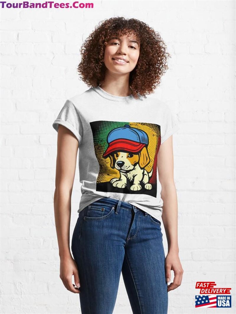 Puppy In Hat Classic T-Shirt Unisex Hoodie 29Uf201930 – Utopia Fashion