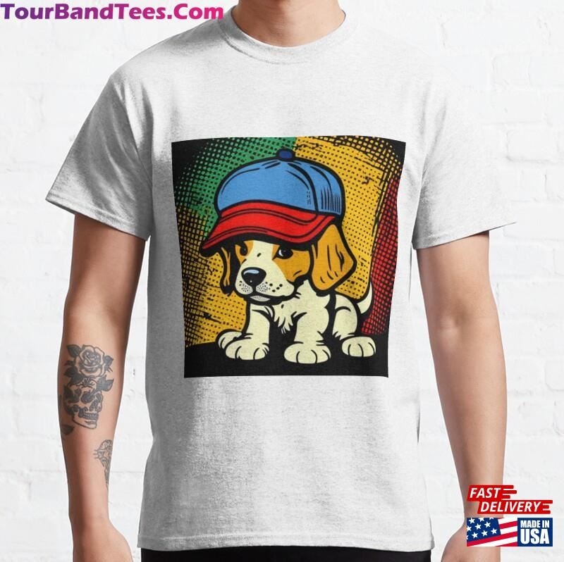 Puppy In Hat Classic T-Shirt Unisex Hoodie 29Uf201930 – Utopia Fashion