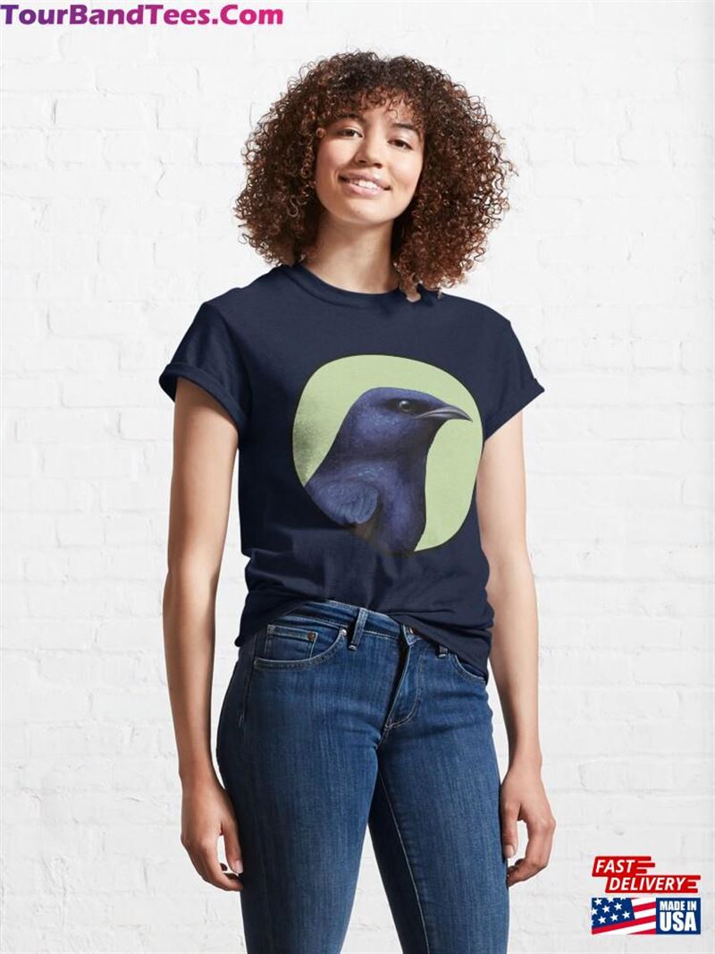 Purple Martin Swallow Portrait Classic T-Shirt Unisex Sweatshirt 29Uf194267 – Utopia Fashion