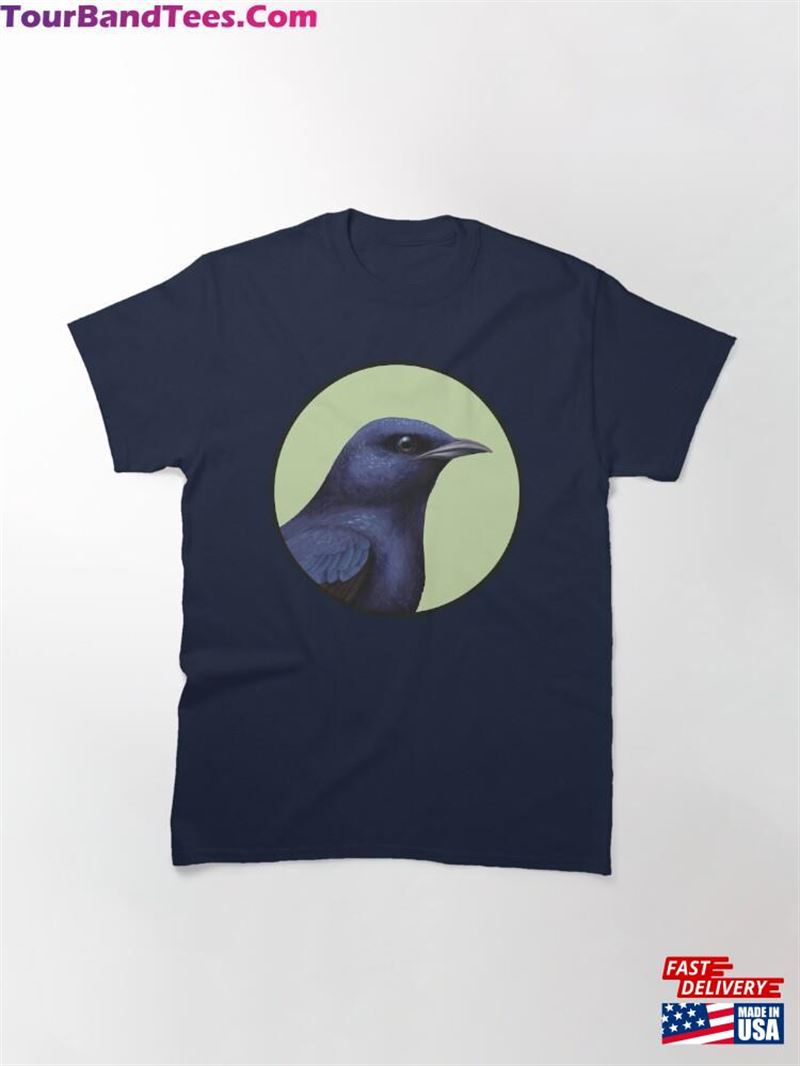 Purple Martin Swallow Portrait Classic T-Shirt Unisex Sweatshirt 29Uf194267 – Utopia Fashion