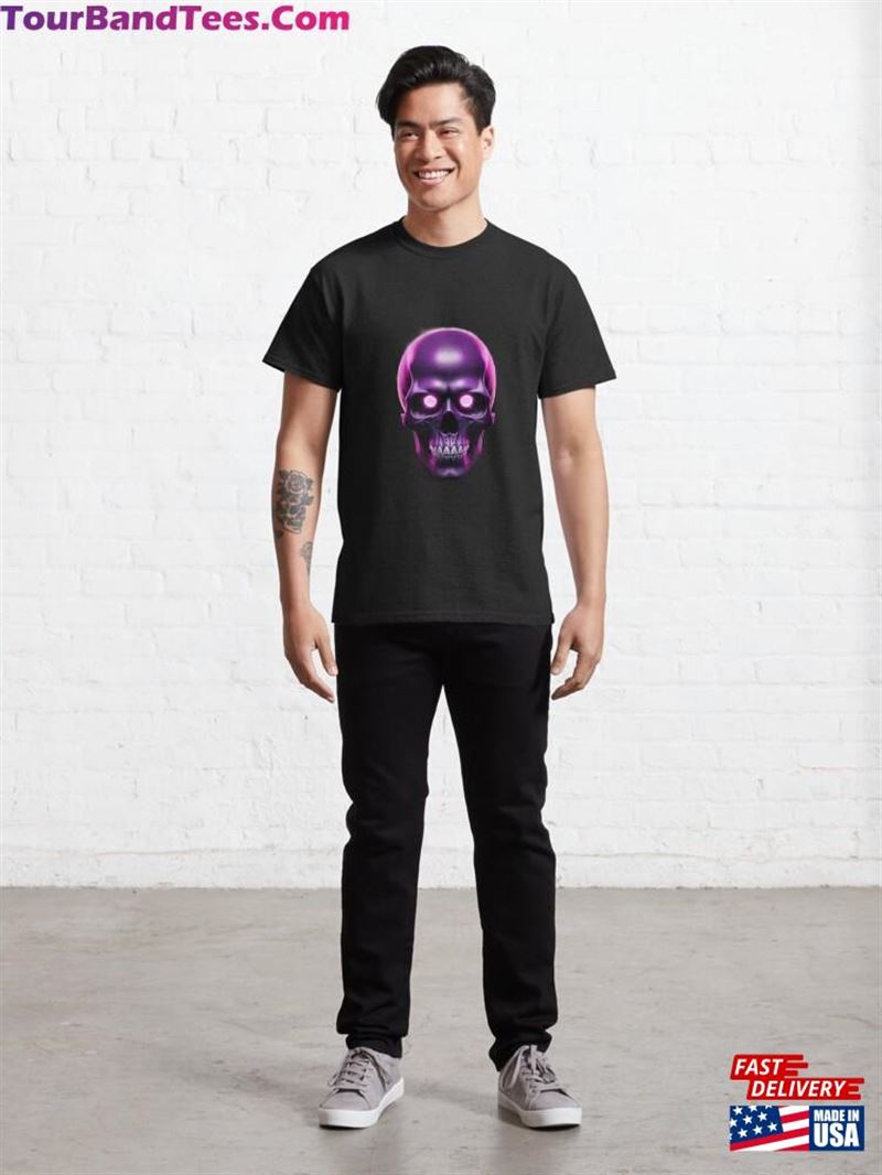 Purple Skull Classic T-Shirt Sweatshirt Hoodie 29Uf191849 – Utopia Fashion