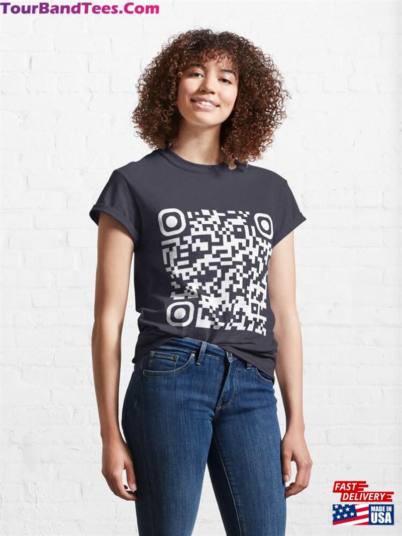 Qr Code Classic T-Shirt Unisex 29Uf194744 – Utopia Fashion