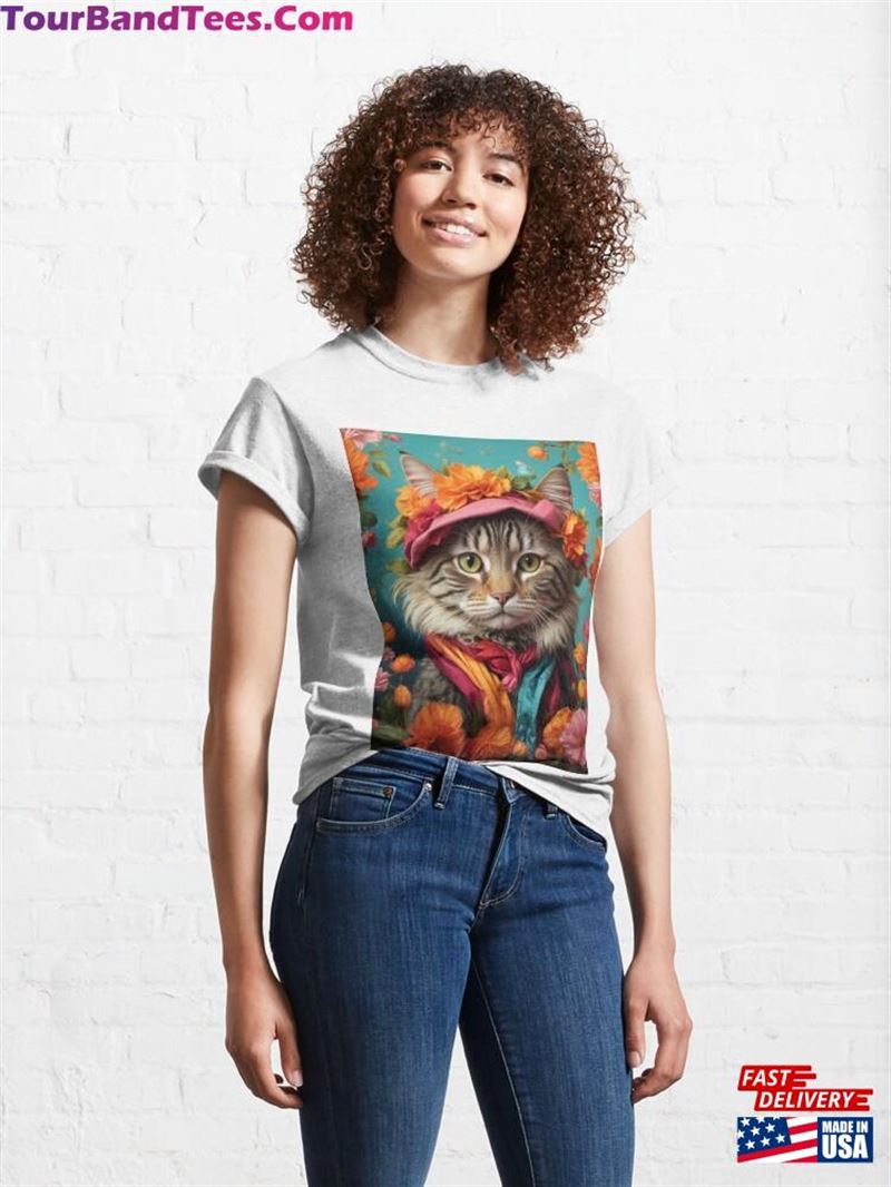 Quirky Cat Delight Classic T-Shirt Hoodie 29Uf201499 – Utopia Fashion