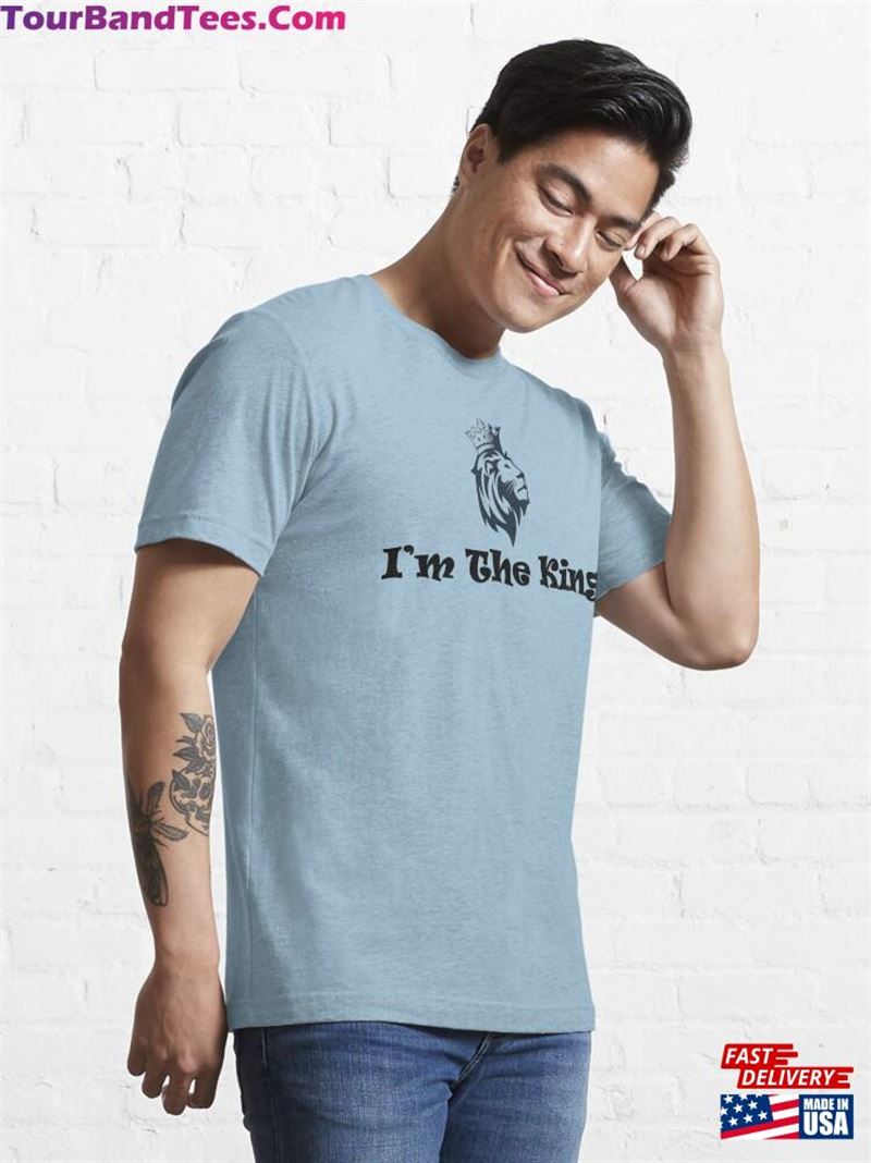 Quot I’M The King T-Shirt Classic 29Uf193963 – Utopia Fashion