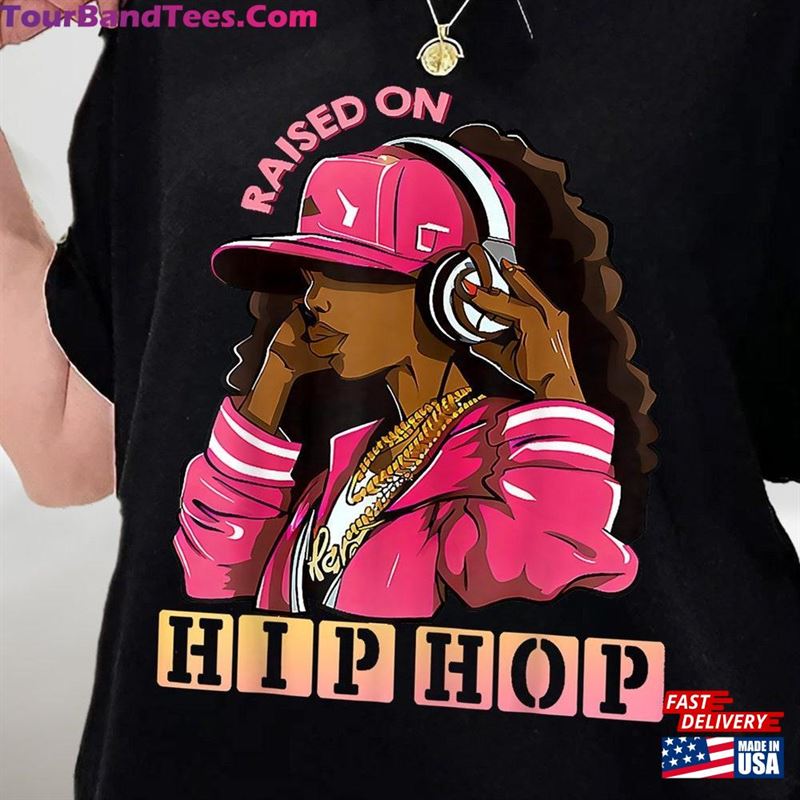 Raised On Hip Hop Fashion 50Th Rap Anniversary T-Shirt Sweatshirt 29Uf193803 – Utopia Fashion