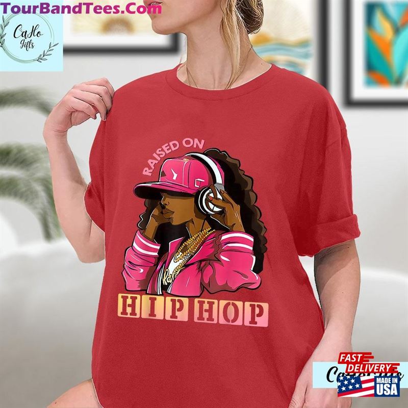 Raised On Hip Hop Fashion 50Th Rap Anniversary T-Shirt Sweatshirt 29Uf193803 – Utopia Fashion