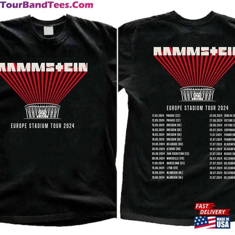 Rammstein Tour T-Shirt Black Metal Fan Memorabilia Hoodie 29Uf201914 – Utopia Fashion