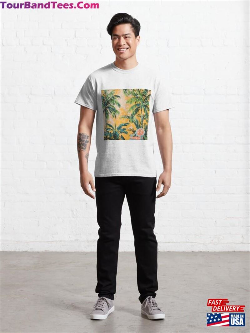 Relaxing In The Palms Classic T-Shirt Unisex 29Uf193425 – Utopia Fashion