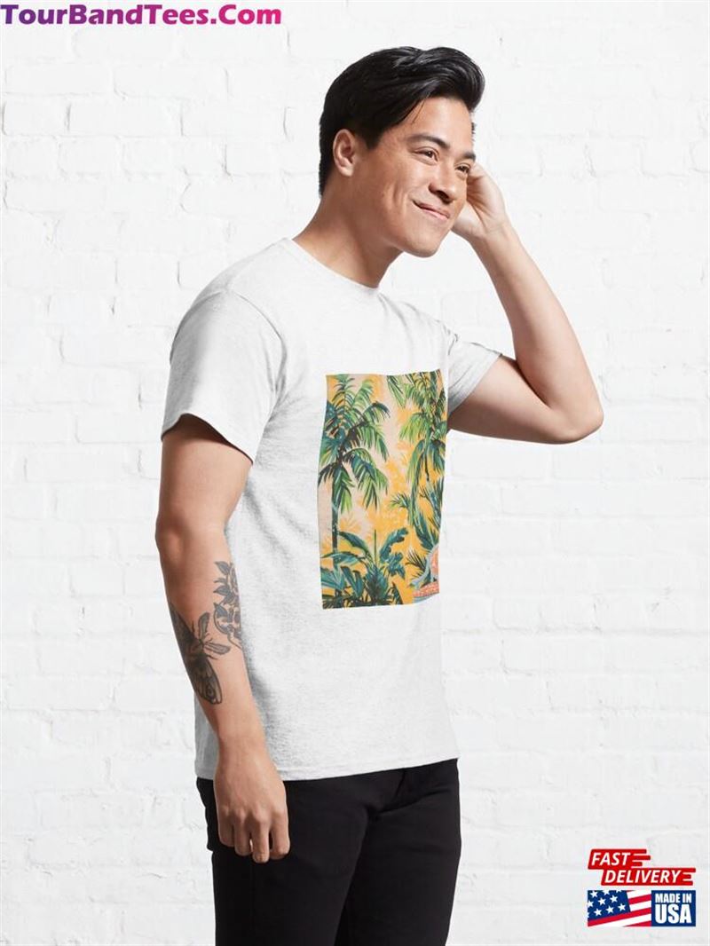 Relaxing In The Palms Classic T-Shirt Unisex 29Uf193425 – Utopia Fashion