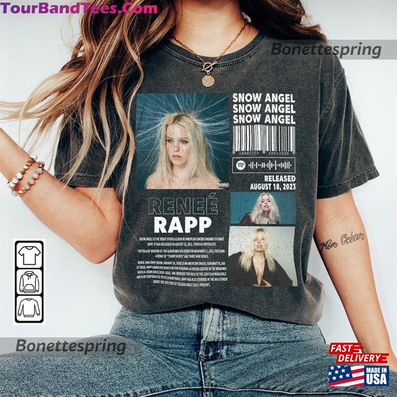 Renee Rapp Music Merch Shirt Snow Angel Album 90S Tee Hoodie T-Shirt 29Uf193832 – Utopia Fashion