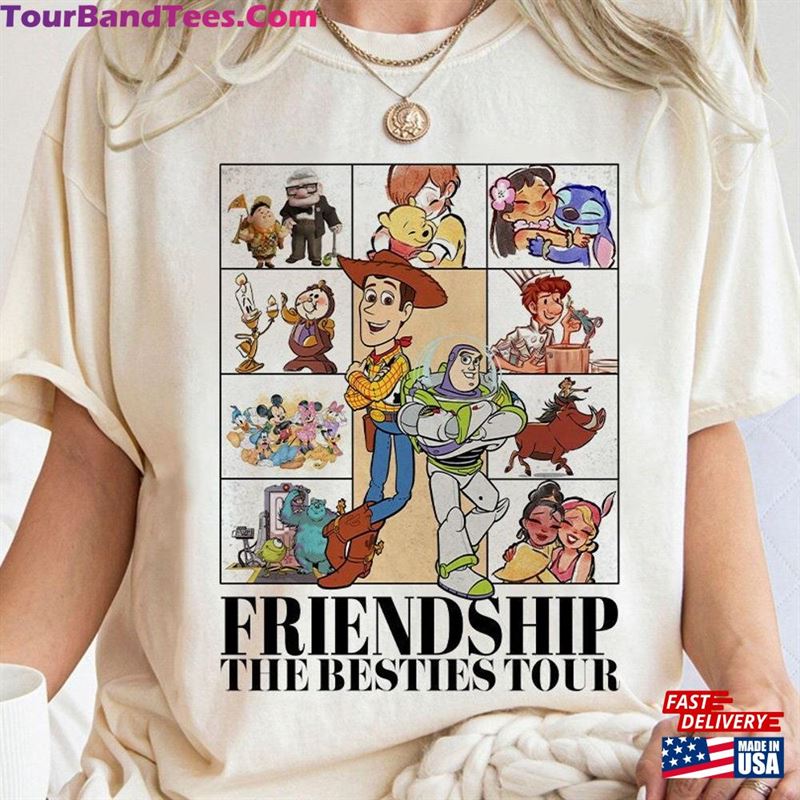 Retro Disney Friendship The Besties Tour Shirt Best Friends Mickey And Sweatshirt Hoodie 29Uf191774 – Utopia Fashion