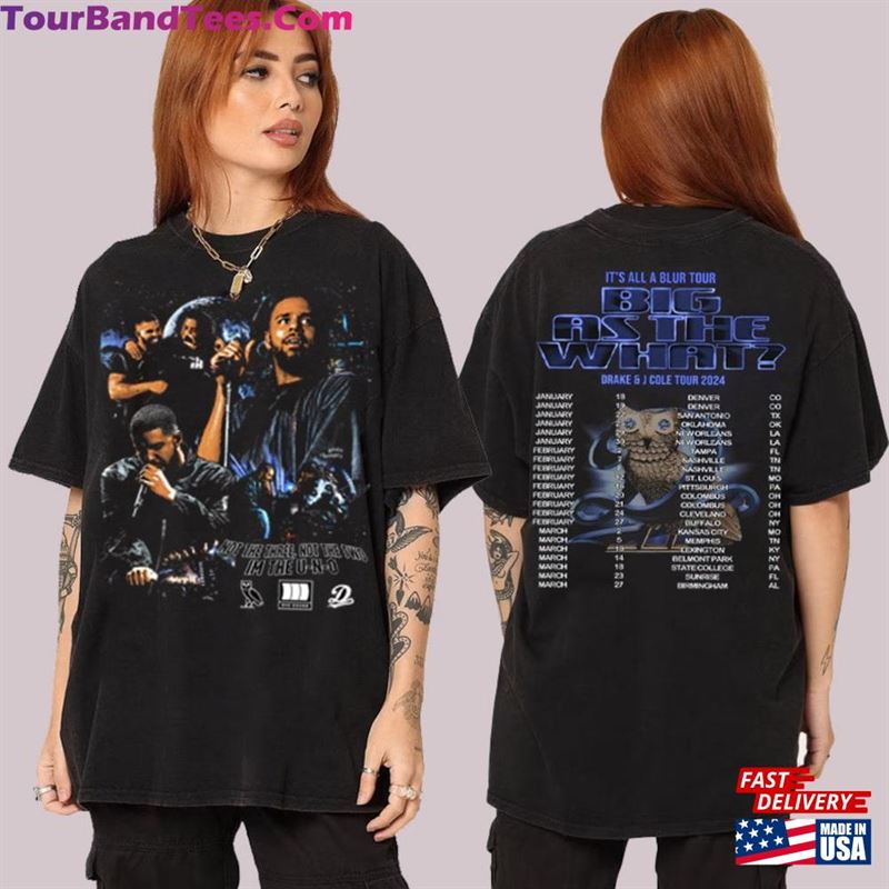 Retro Draake J Coole Tour Dates T-Shirt Big As The What Sweatshirt It’S All Blur Tee Hoodie 29Uf193422 – Utopia Fashion