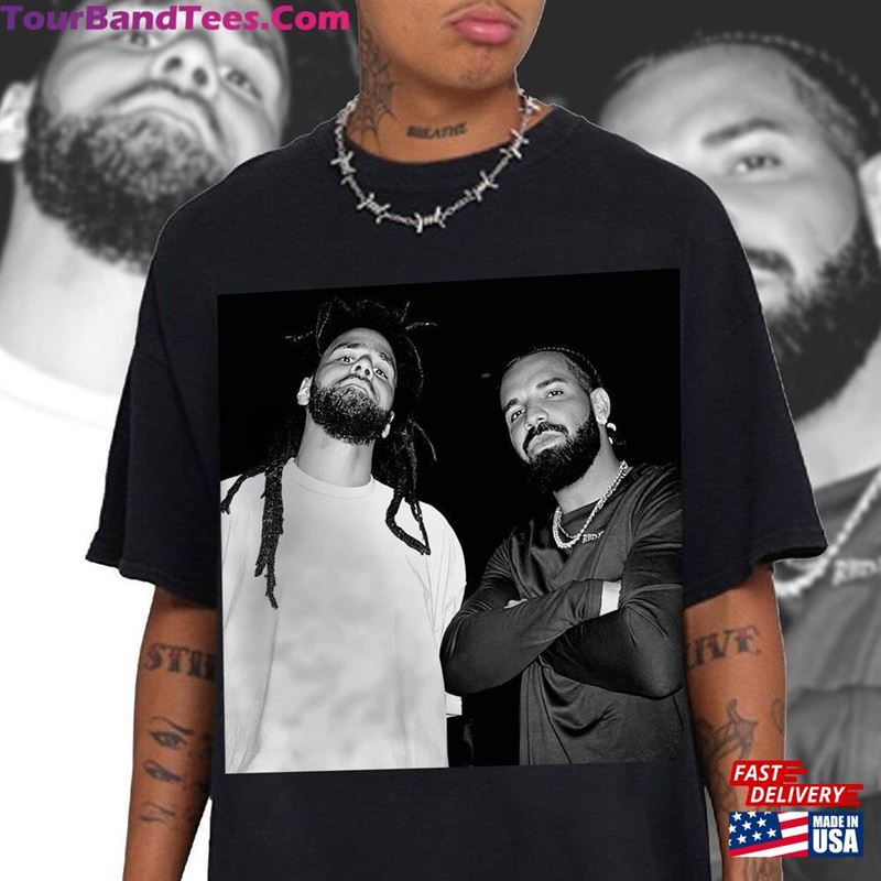 Retro Drake J Cole Bootleg Shirt Big As The What Tour 90S Concert Classic Sweatshirt 29Uf194097 – Utopia Fashion